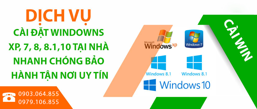 Dịch vụ cài win quận Bình Tân tại nhà – Cài đặt đầy đủ Font chữ