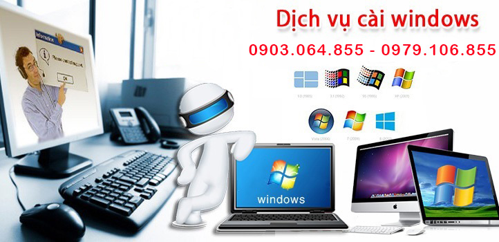 Dịch vụ cài win quận phú nhuận tại nhà các phần mềm bản quyền