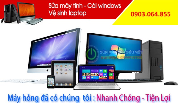Máy Tính Vàng sửa máy tính tại nhà quận 10 - Chốn tin cậy của mọi khách hàng