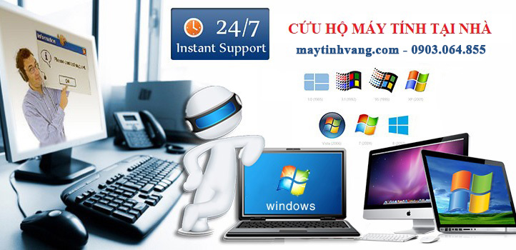 Sửa máy tính quận 11 tại nhà uy tín - chất lượng tại Máy Tính Vàng