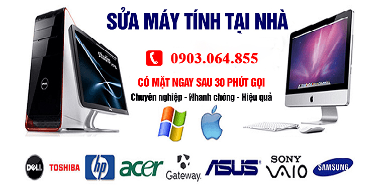 Sửa máy tính quận 3 tại nhà uy tín
