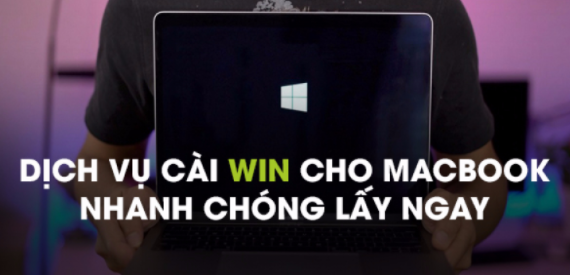 dịch vụ cài win cho macbook tại nhà