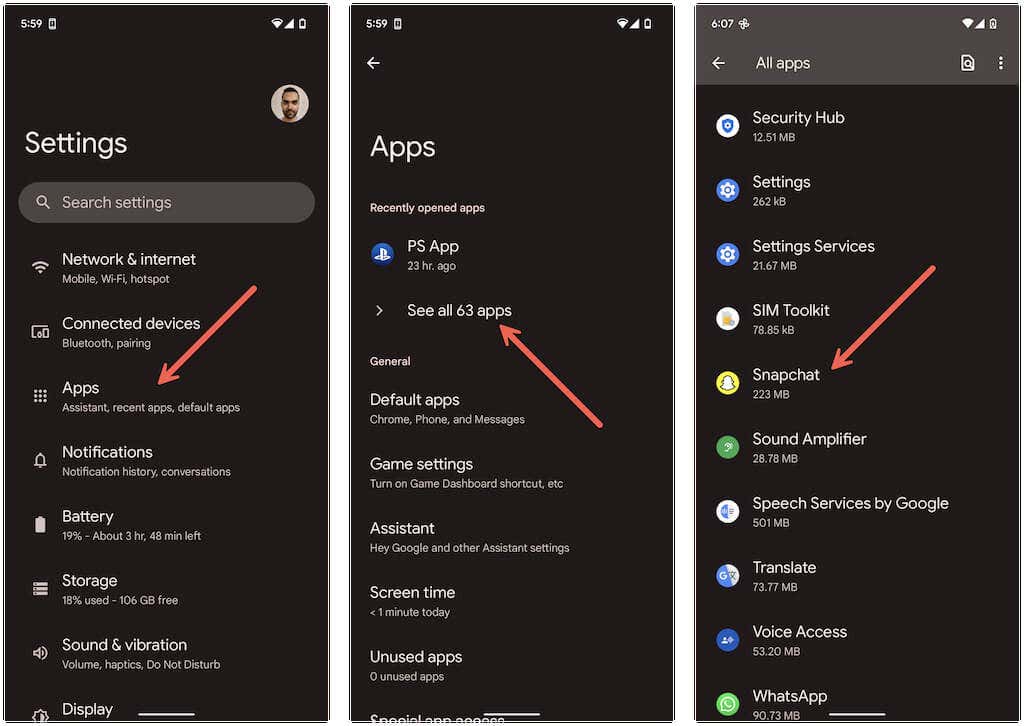 Snapchat bị kẹt khi tải màn hình? 10 bản sửa lỗi cần thử 13 1658187102 61 Snapchat bi ket khi tai man hinh 10 ban sua