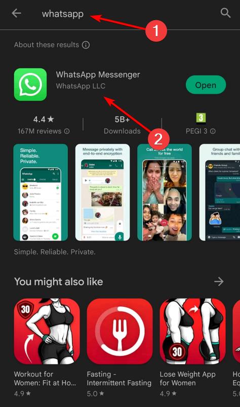 whatsapp-search Phiên bản WhatsApp này đã hết hạn vào năm 2022