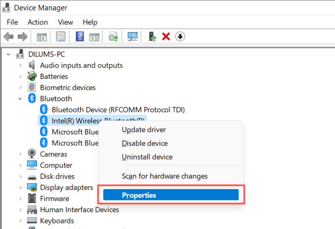 1659742051 945 Bluetooth khong hoat dong trong Windows 11 15 ban sua
