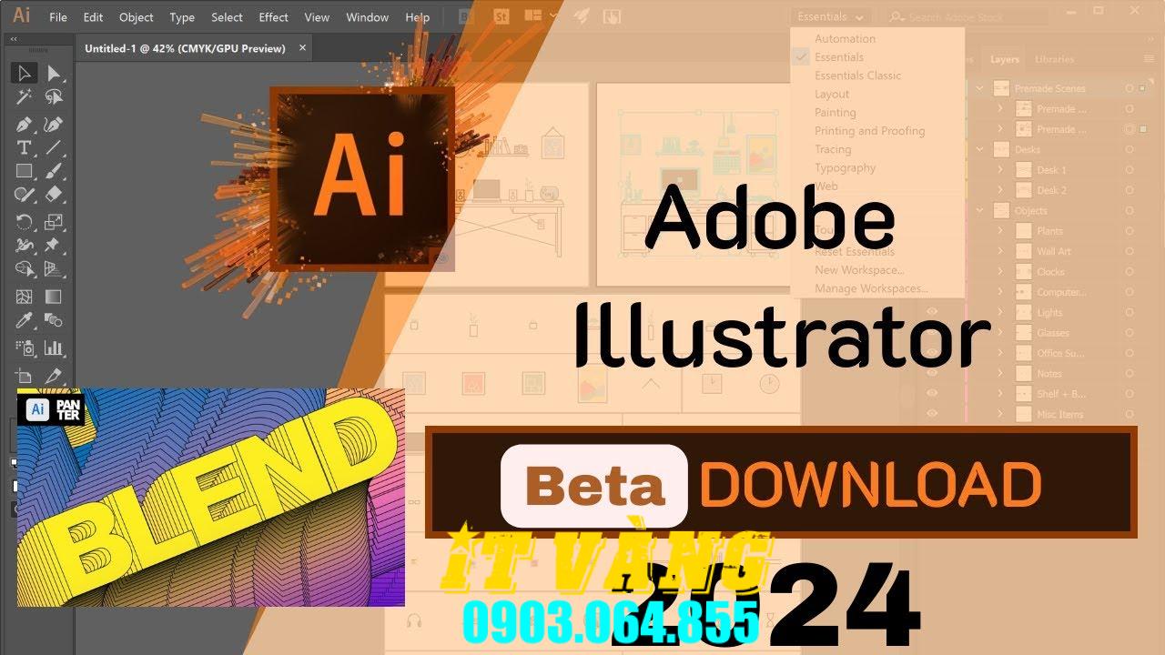 Tải Download Illustrator 2023 Dùng Vĩnh Viễn