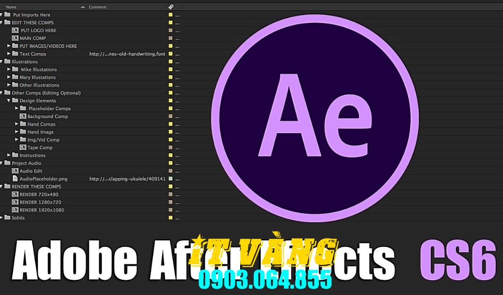Tải Download After Effects Cs6