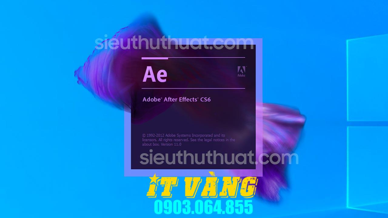 Tải Download After Effects Cs6