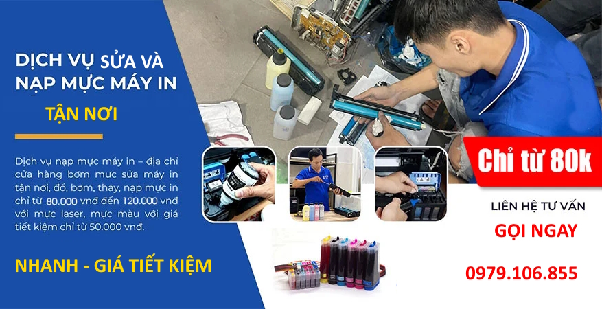 Dịch Vụ Nạp Mực Máy In Bến Cát Bình Dương Dịch Vụ Nạp Mực Máy In Bến Cát Bình Dương