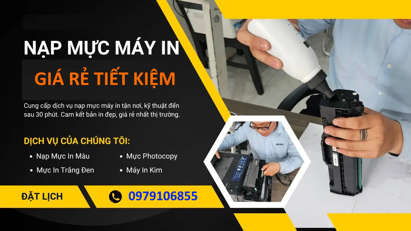 Dịch Vụ Nạp Mực Máy In Bến Cát Bình Dương Dịch Vụ Nạp Mực Máy In Bến Cát Bình Dương