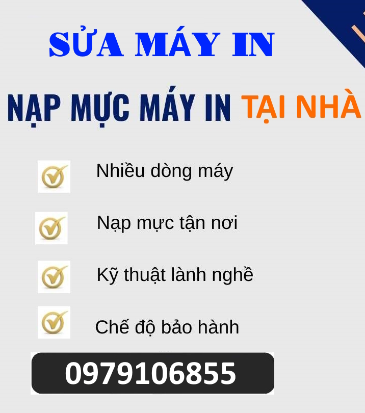 Dịch Vụ Sửa Máy In Cầu ông Lãnh Quận 1